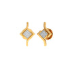 Art Deco Diamond Stud Earrings