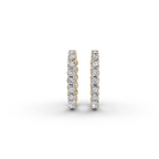 1.50 ct Lab-Grown Diamond Round Hoop EarHoops Earring
