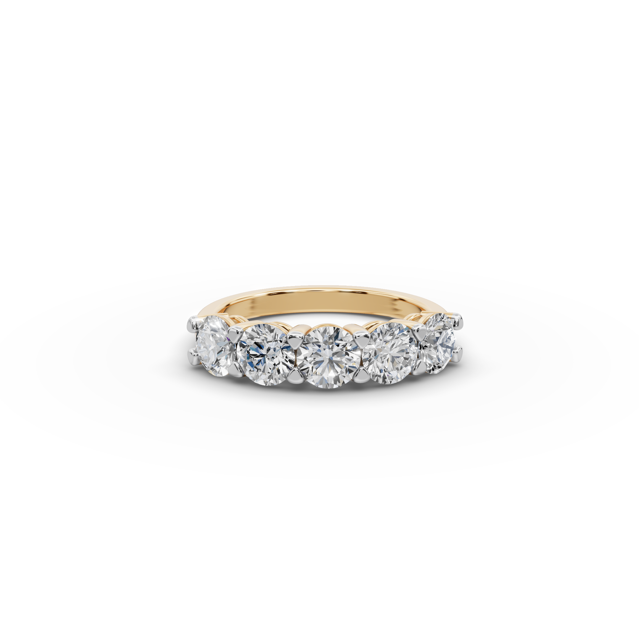 2.00 ct Milestone Five-Stone Lab Diamond Ring