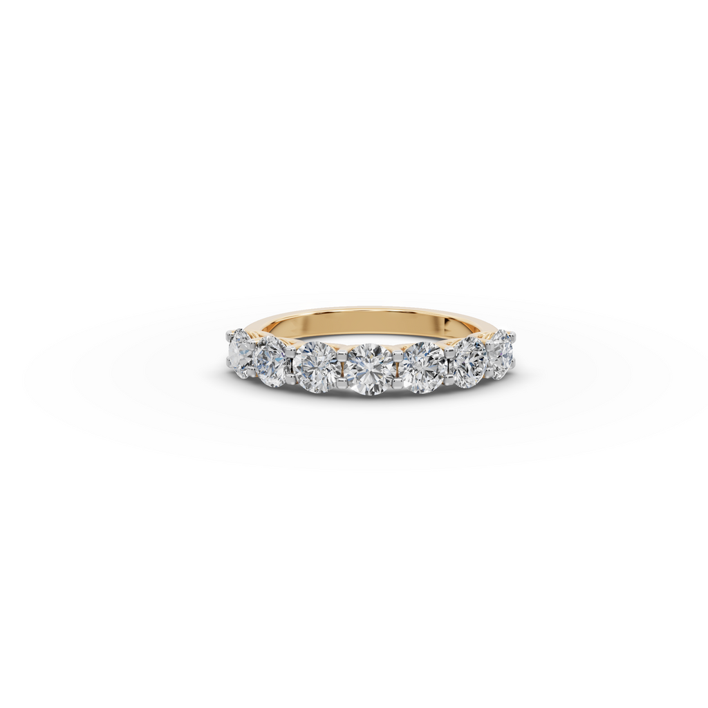 1.50 ct Luxury Seven-Stone Lab Diamond Ring