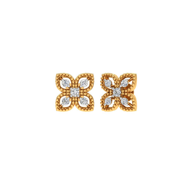 Golden Blossom Earrings