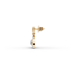 Triangle Halo Lab-Grown Diamond Earrings