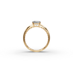 1.5 tcw Emerald Cut Diamond Gold Ring