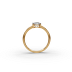 1.00 ct Minimalist Lab-Grown Diamond Solitaire Ring