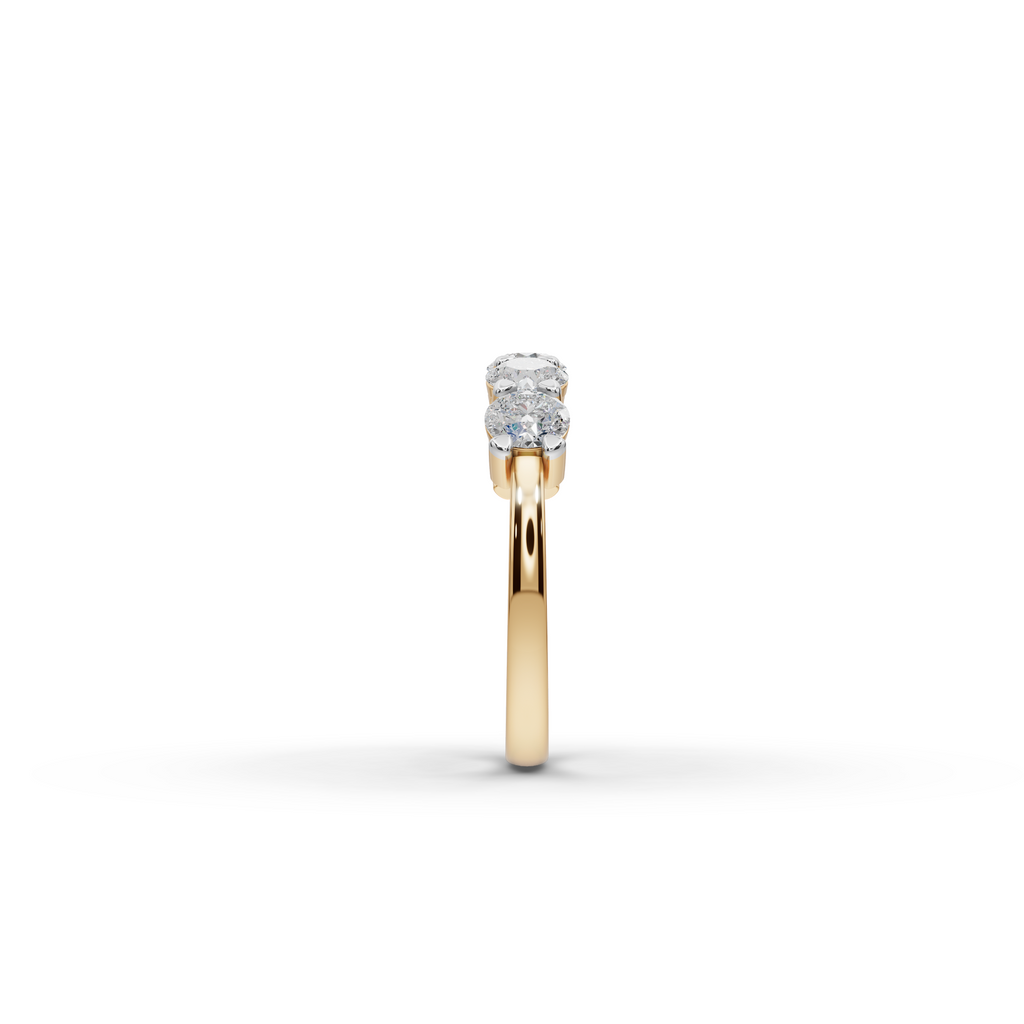 1.50 ct Luxury Five-Stone Lab Diamond Ring
