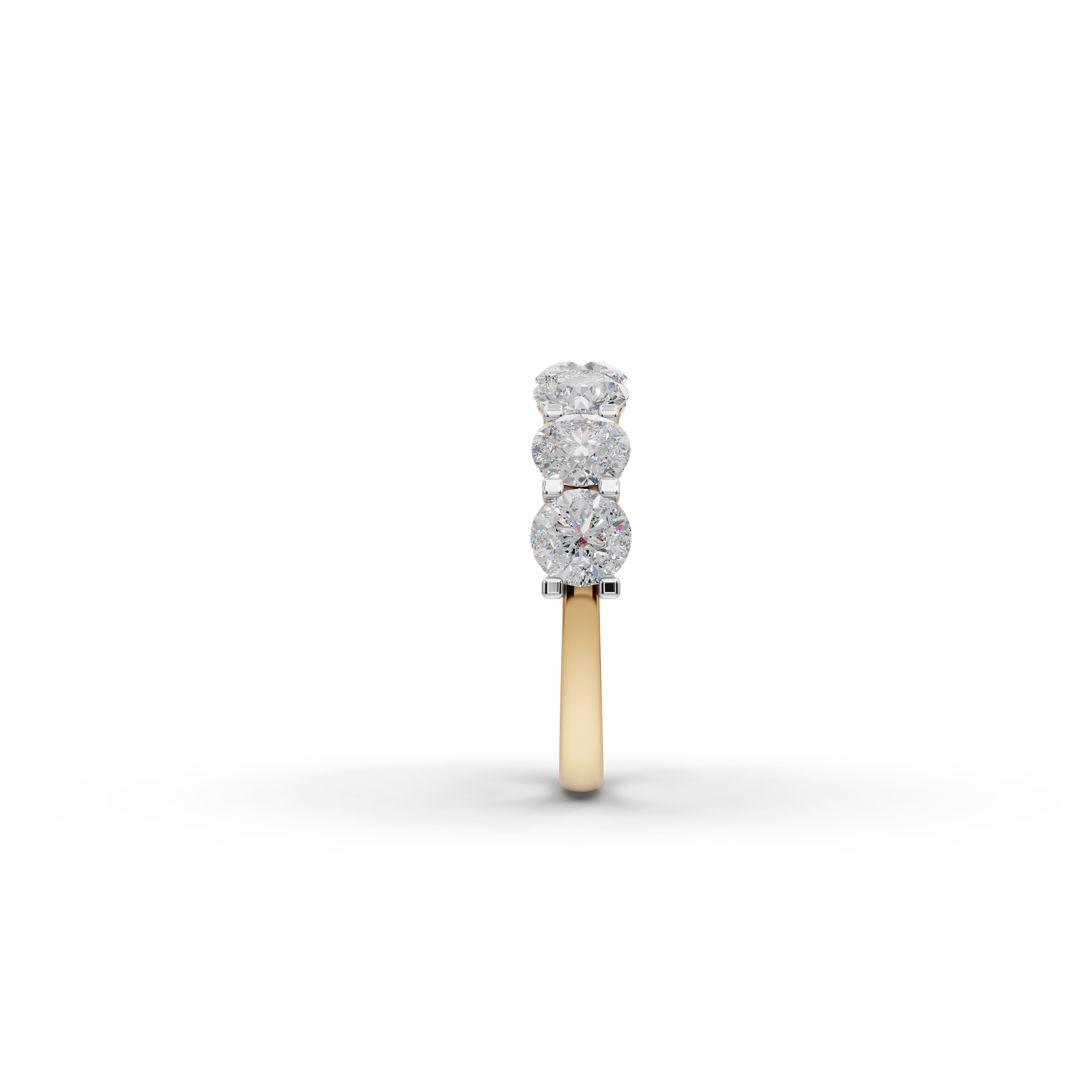 3.00 ct Anniversary Seven-Stone Lab Diamond Ring