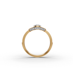 Oval Halo Lab-Grown Diamond Ring
