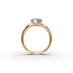 2 tcw Round Cut Lab-Grown Diamond Ring