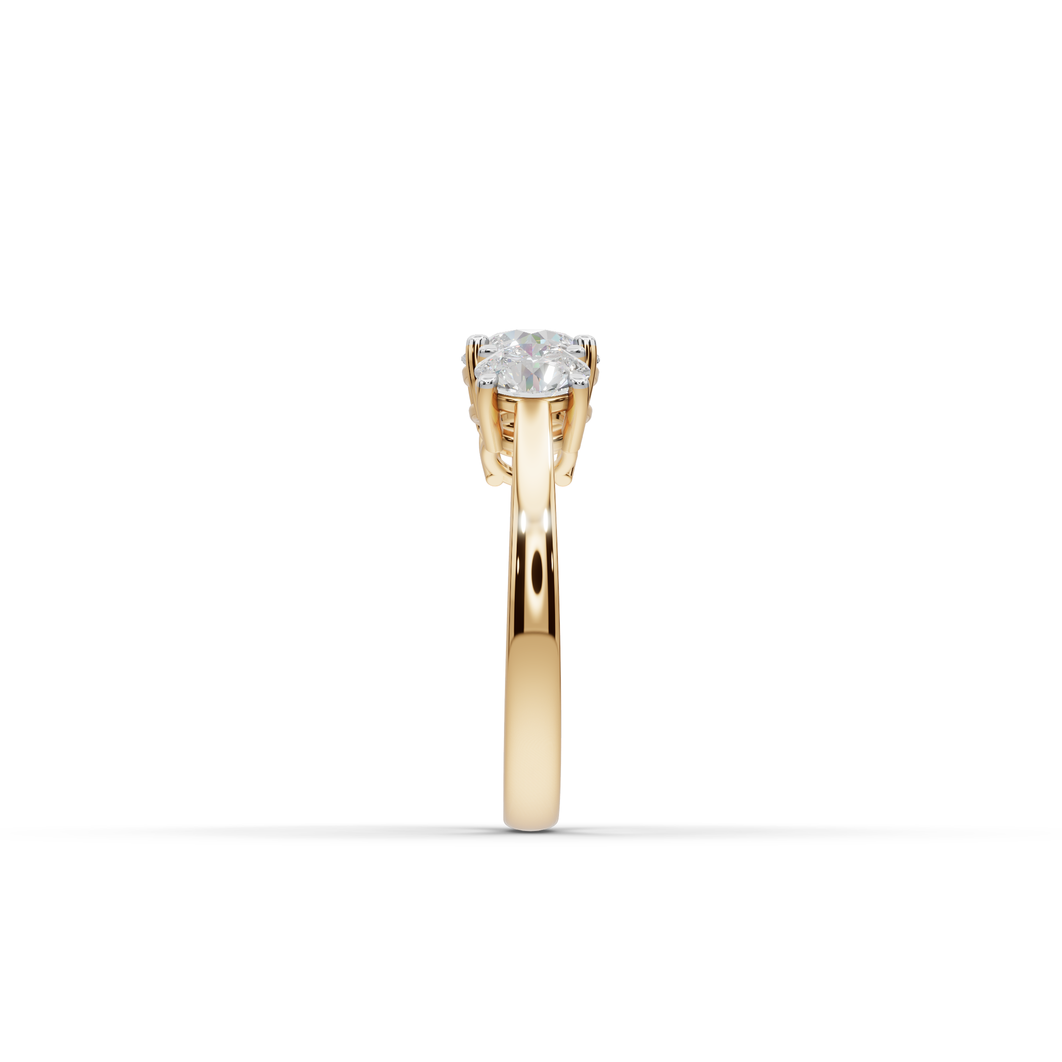 2.00 ct Bold 3-Stone Lab-Grown Diamond Ring