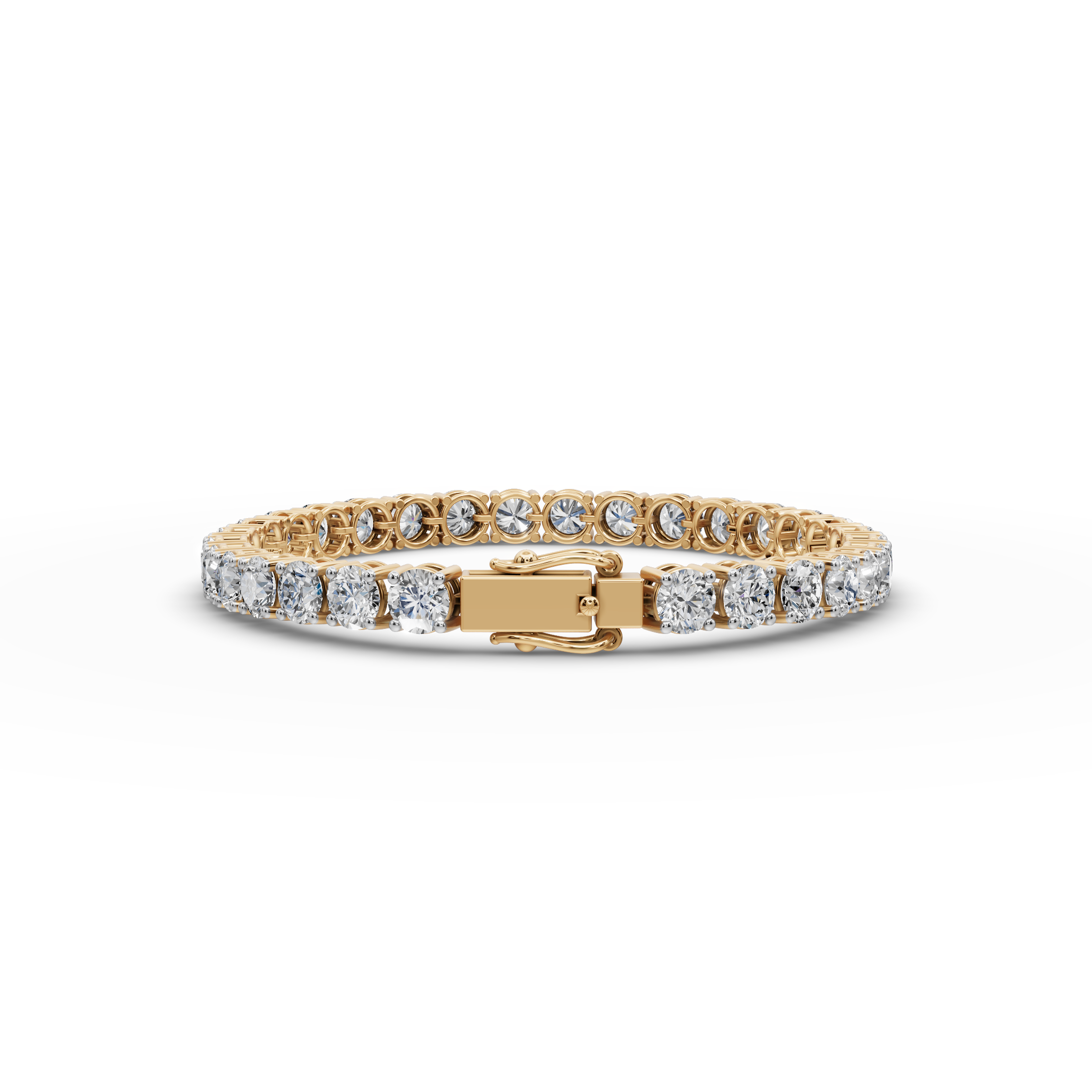 15.00 ct Lab Grown Round Diamond Tennis Bracelet - Anniversary or Birthday Gift for Her