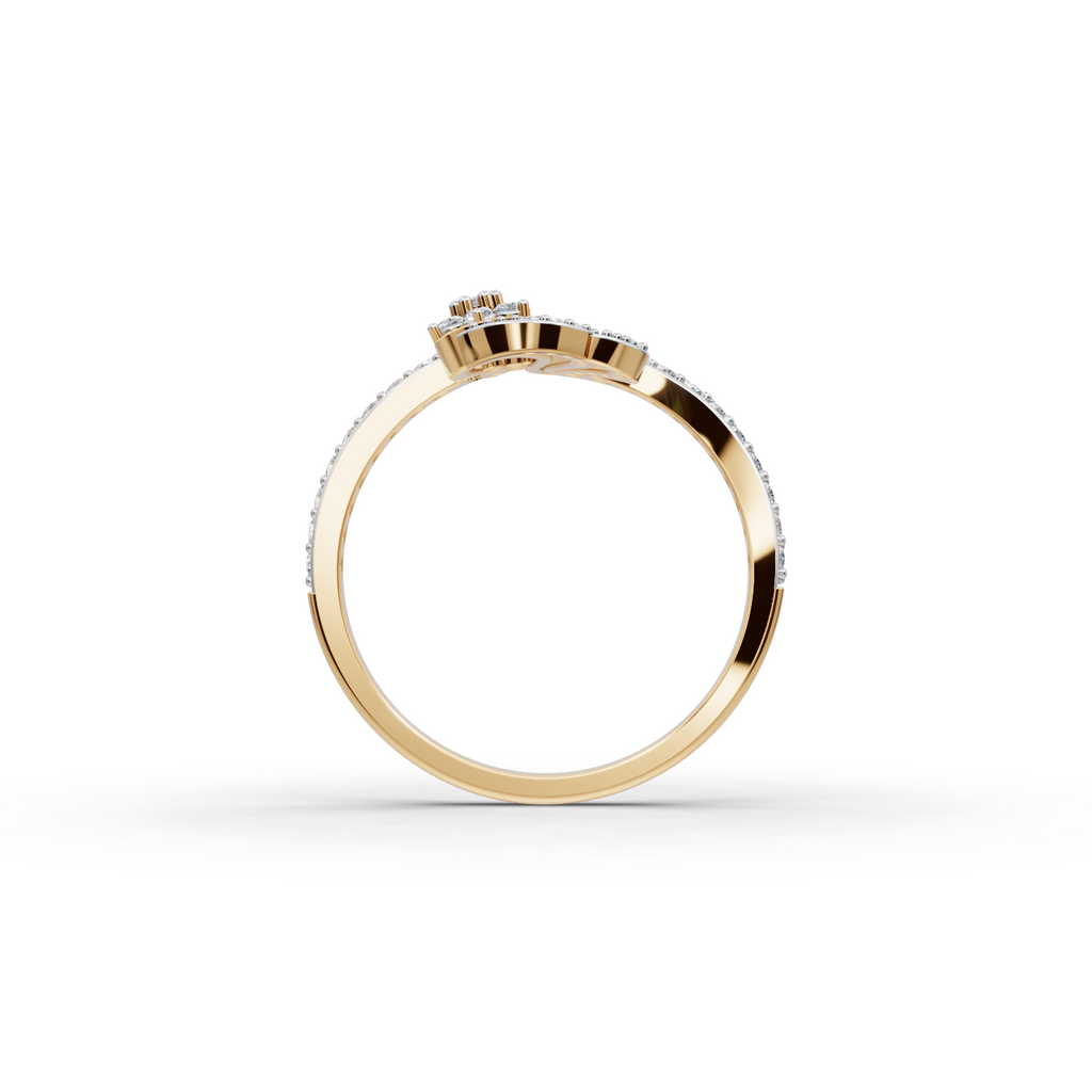 Twist Bloom Lab-Grown Diamond Ring
