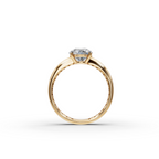 1.50 tcw Round Solitaire Diamond Gold Ring