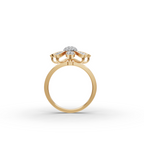 Floral Bloom Lab-Grown Diamond Ring