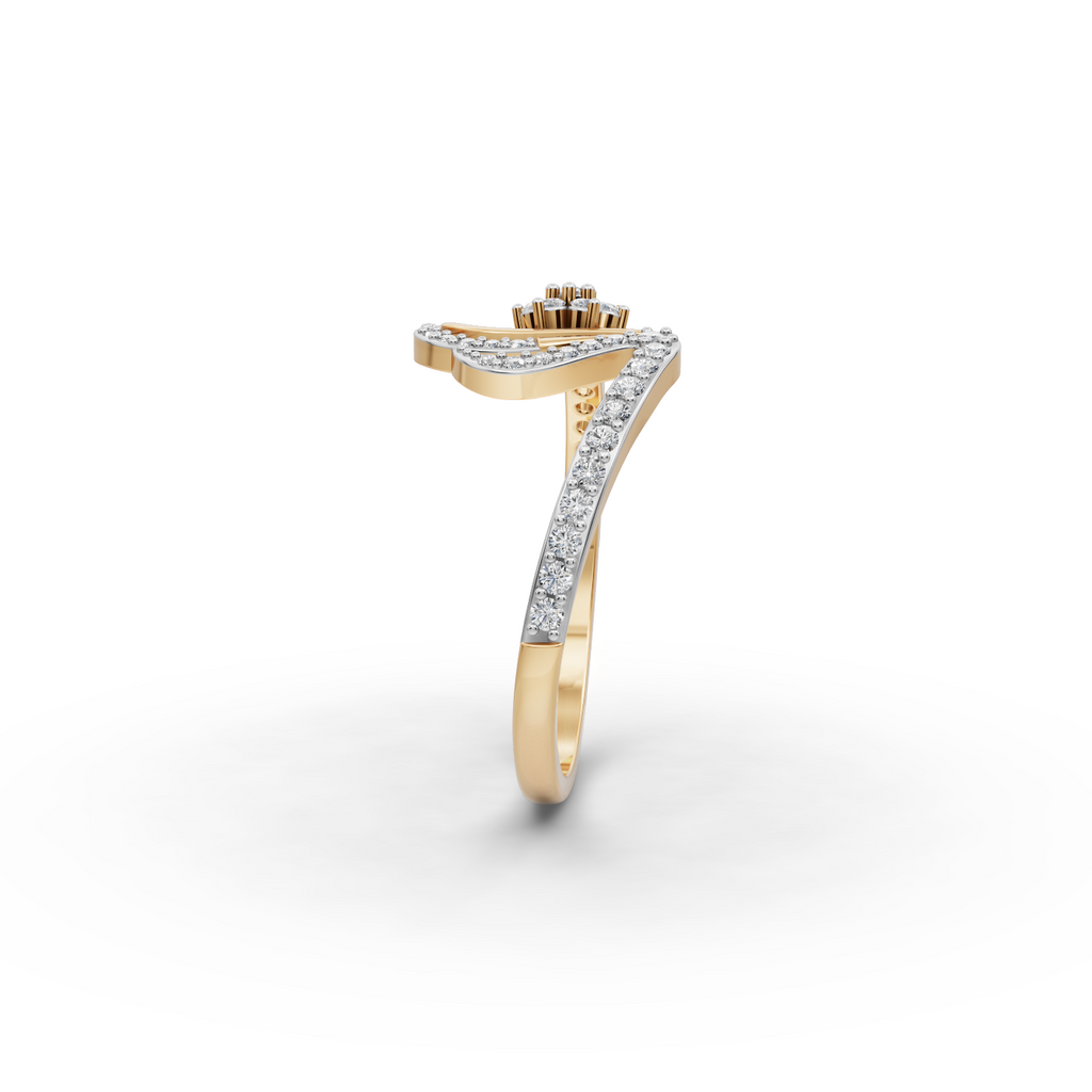 Twist Bloom Lab-Grown Diamond Ring