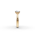 1.50 tcw Round Solitaire Diamond Gold Ring