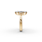 2 tcw Marquise shape Lab-Grown Diamond Ring