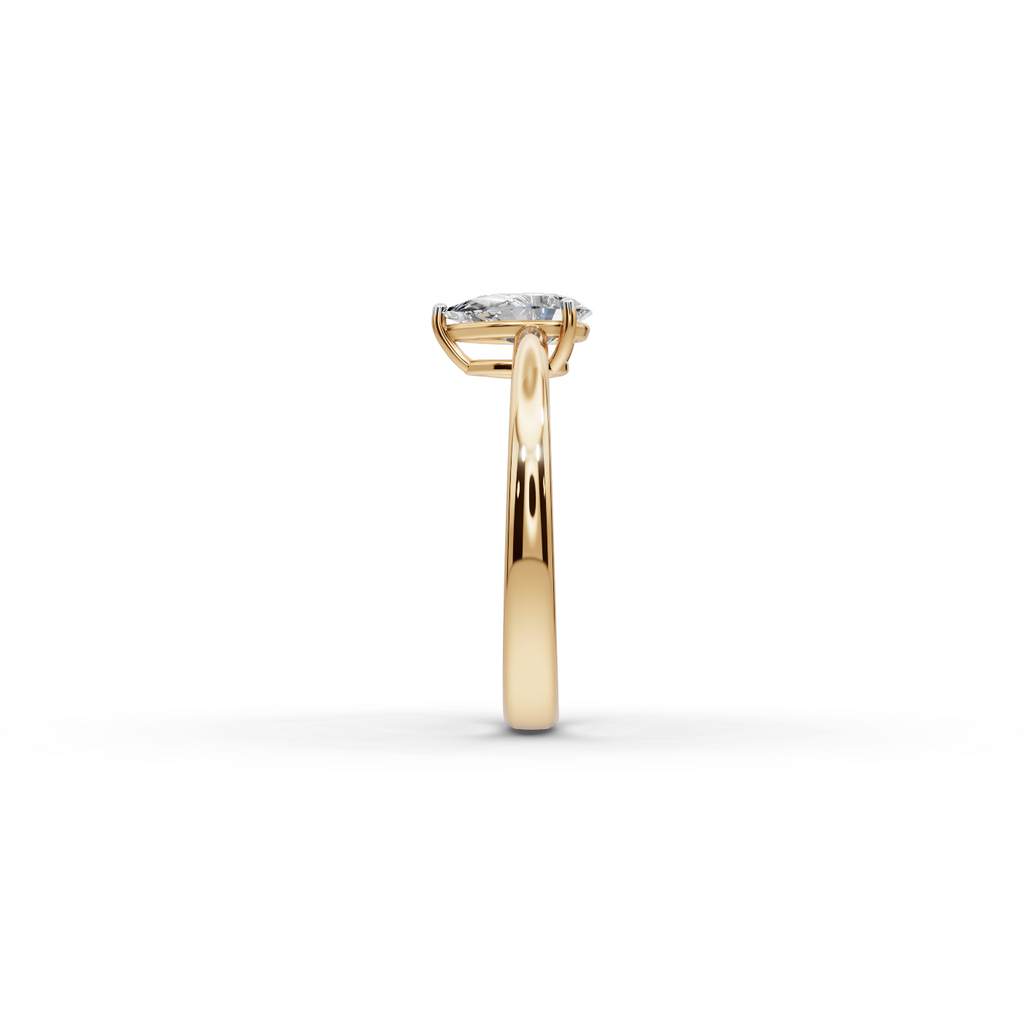 0.75 tcw Pear Solitaire Lab-Grown Diamond Ring