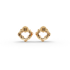 Circle Knot Lab-Grown Diamond Earrings