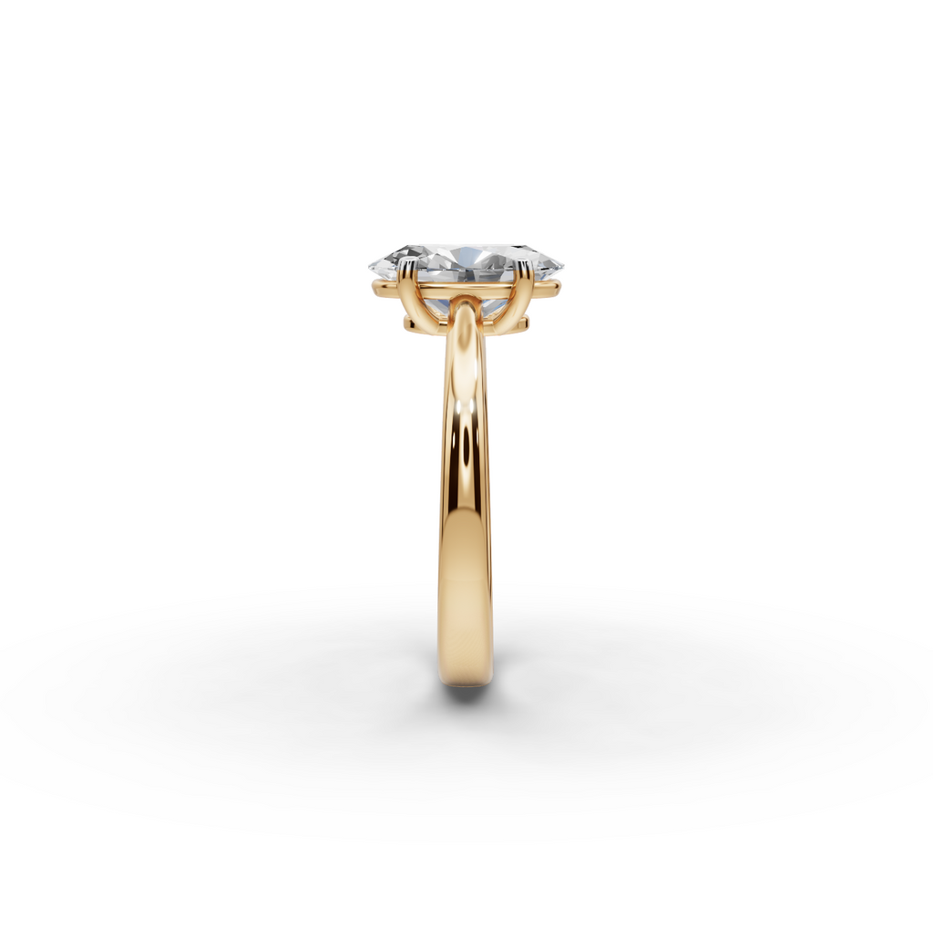 2.00 tcw Oval shape Lab-Grown Diamond Ring