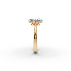 2.00 tcw Oval shape Lab-Grown Diamond Ring