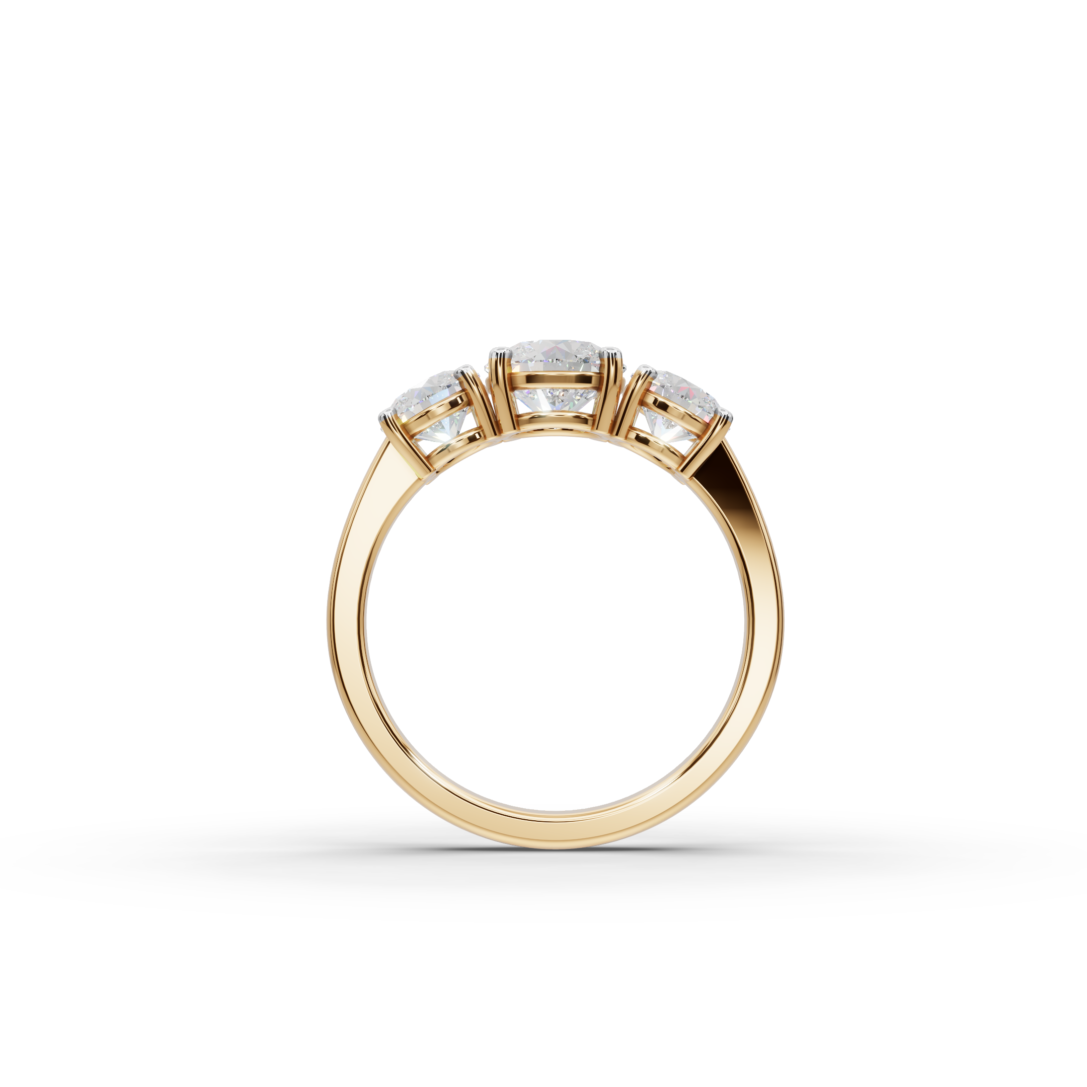 2.00 ct Bold 3-Stone Lab-Grown Diamond Ring
