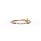 10.00 ct Lab Grown Round Diamond Tennis Bracelet - Ethical Diamond Line Bracelet