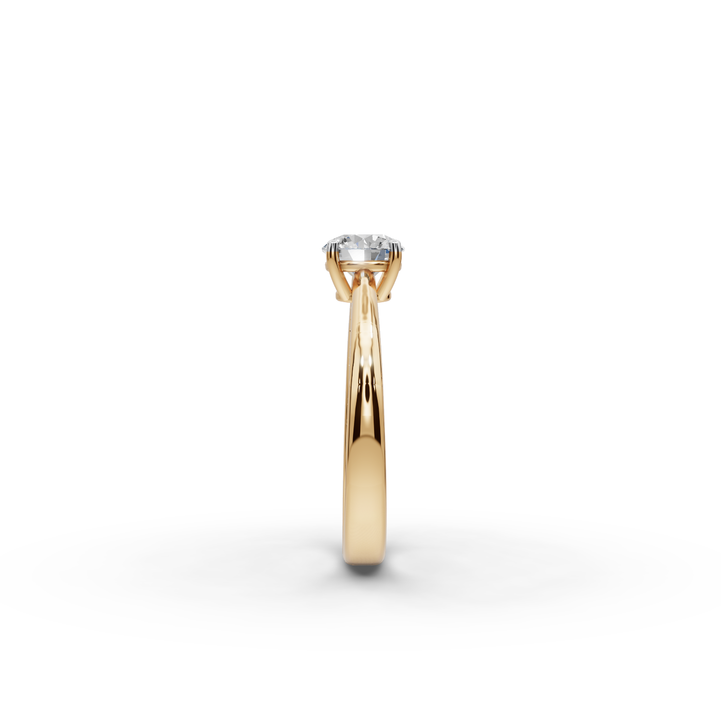 0.75 tcw Round Solitaire Lab-Grown Diamond Ring