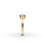 1.50 ct Sleek Lab-Grown Diamond Solitaire Ring