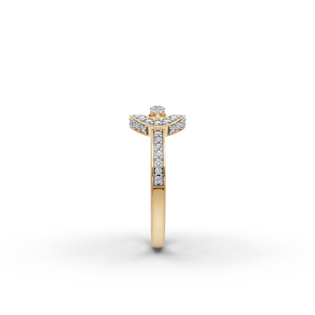 Oval Halo Lab-Grown Diamond Ring