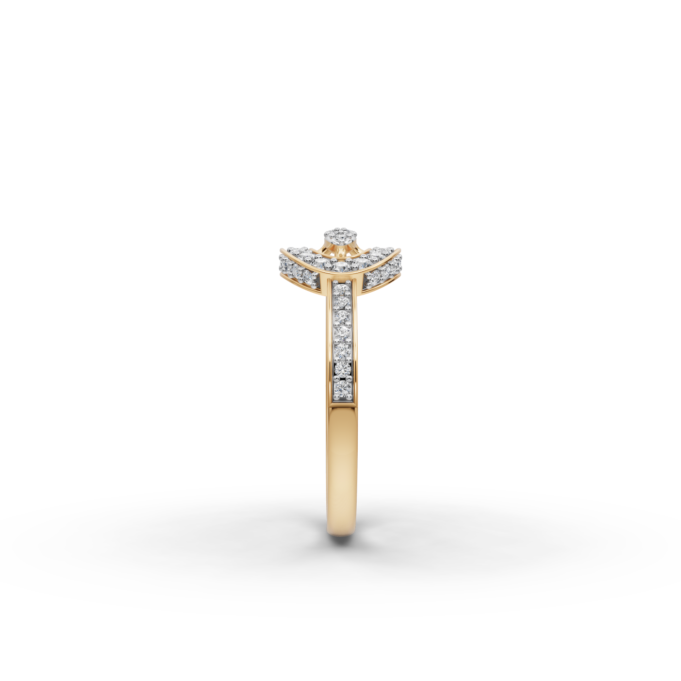 Oval Halo Lab-Grown Diamond Ring