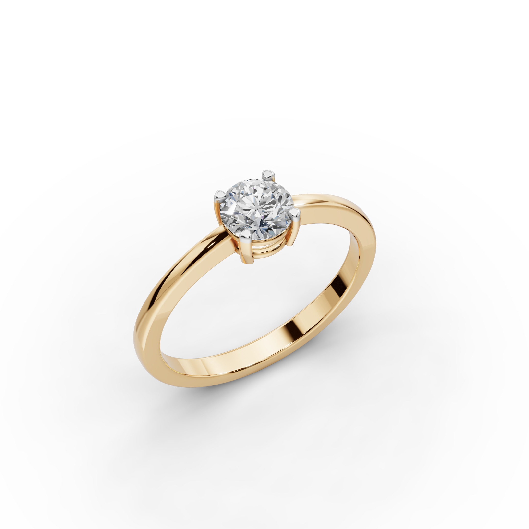 0.50 ct Classic Solitaire Lab-Grown Diamond Ring