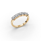 1.00 ct Five-Stone Lab-Grown Diamond Ring