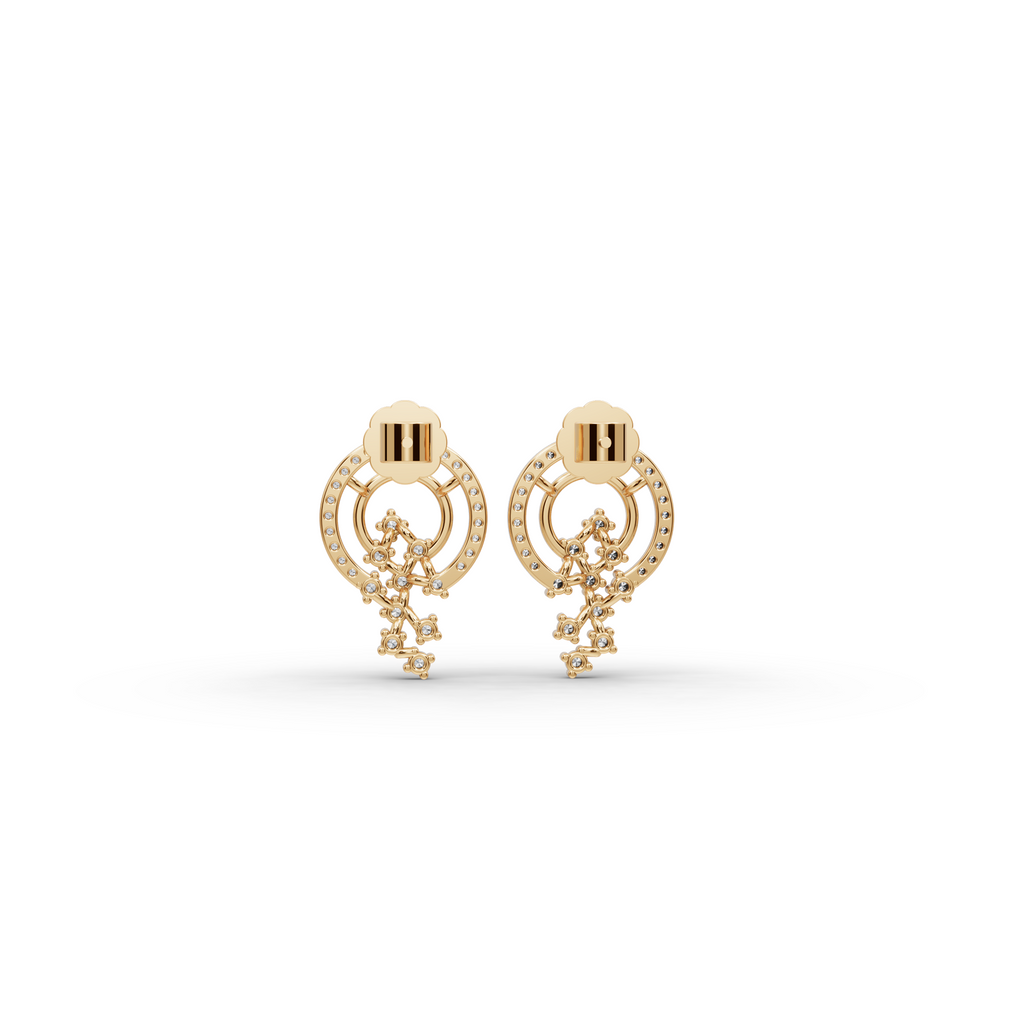 Falling Star Lab-Grown Diamond Earrings