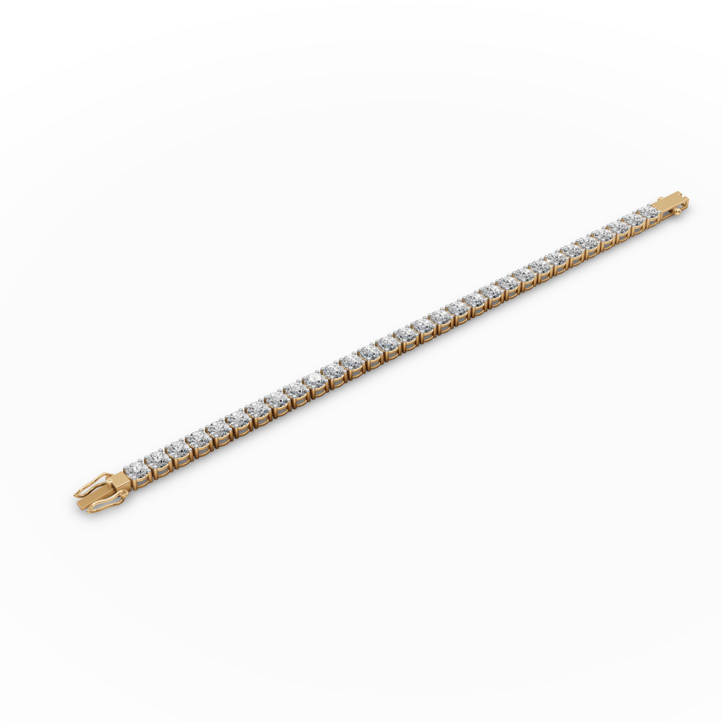 15.00 ct Lab Grown Round Diamond Tennis Bracelet - Anniversary or Birthday Gift for Her