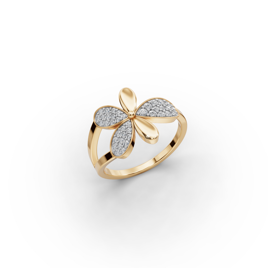 Petal Bloom Lab-Grown Diamond Ring