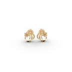 Twist Bloom Lab-Grown Diamond Earrings
