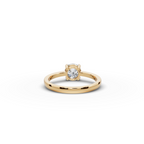 1.00 ct Minimalist Lab-Grown Diamond Solitaire Ring