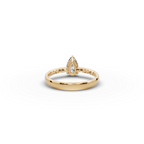 0.75 tcw Pear Solitaire Lab-Grown Diamond Ring