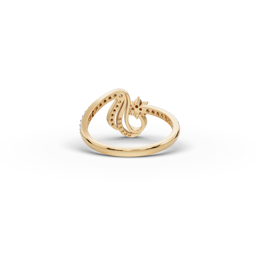 Twist Bloom Lab-Grown Diamond Ring