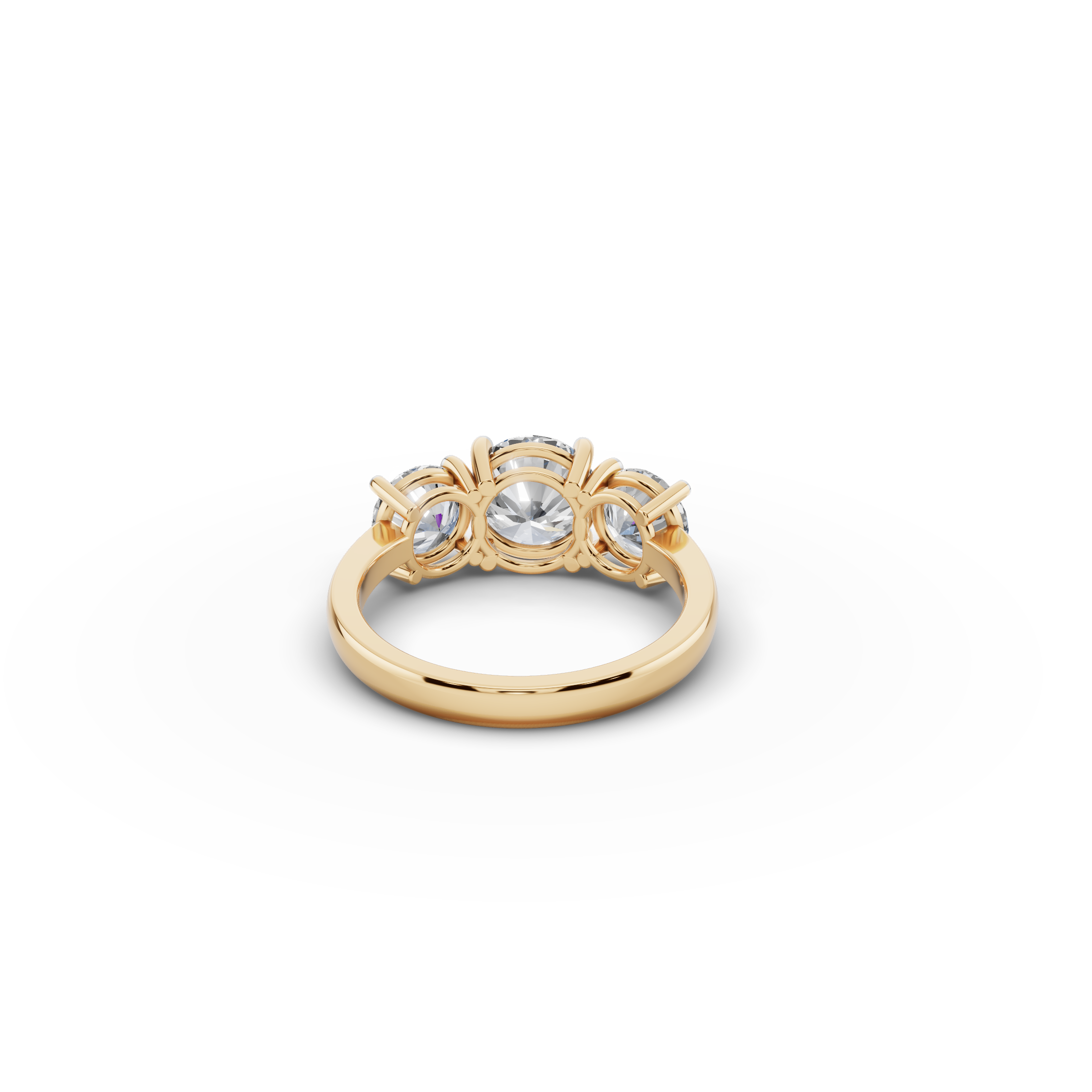 3.00 ct Grand 3-Stone Lab-Grown Diamond Ring