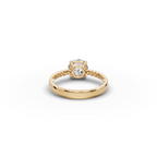 1.50 tcw Round Solitaire Diamond Gold Ring