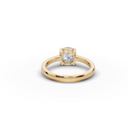 1.50 ct Sleek Lab-Grown Diamond Solitaire Ring