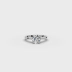 1.50 ct Sleek Lab-Grown Diamond Solitaire Ring