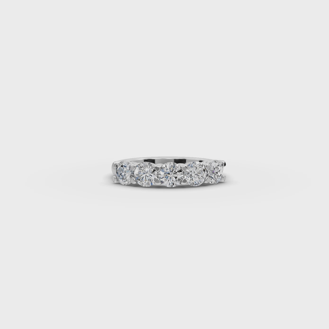 1.50 ct Luxury Five-Stone Lab Diamond Ring