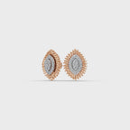 Marquise Sunburst Lab-Grown Diamond Earrings