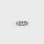 2.50 ct Luxury 3-Stone Lab-Grown Diamond Ring