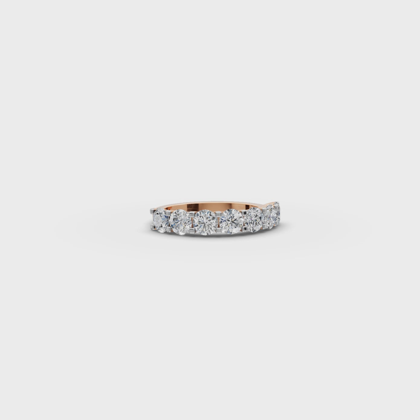 2.00 ct Forever Seven-Stone Lab Diamond Ring