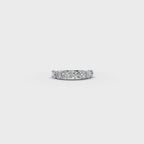 2.50 ct Modern Seven-Stone Lab Diamond Ring