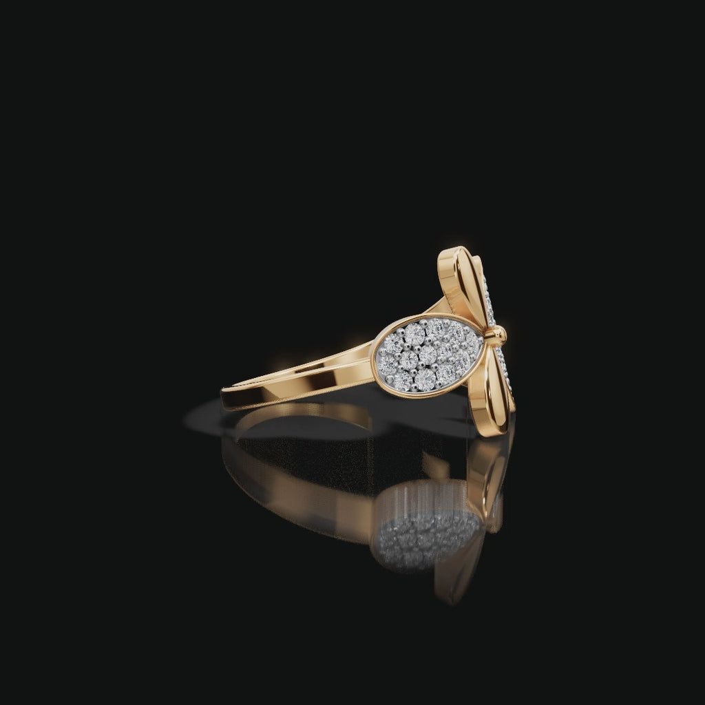 Petal Bloom Lab-Grown Diamond Ring