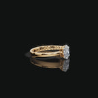 0.75 tcw Oval Cut Lab-Grown Diamond Ring